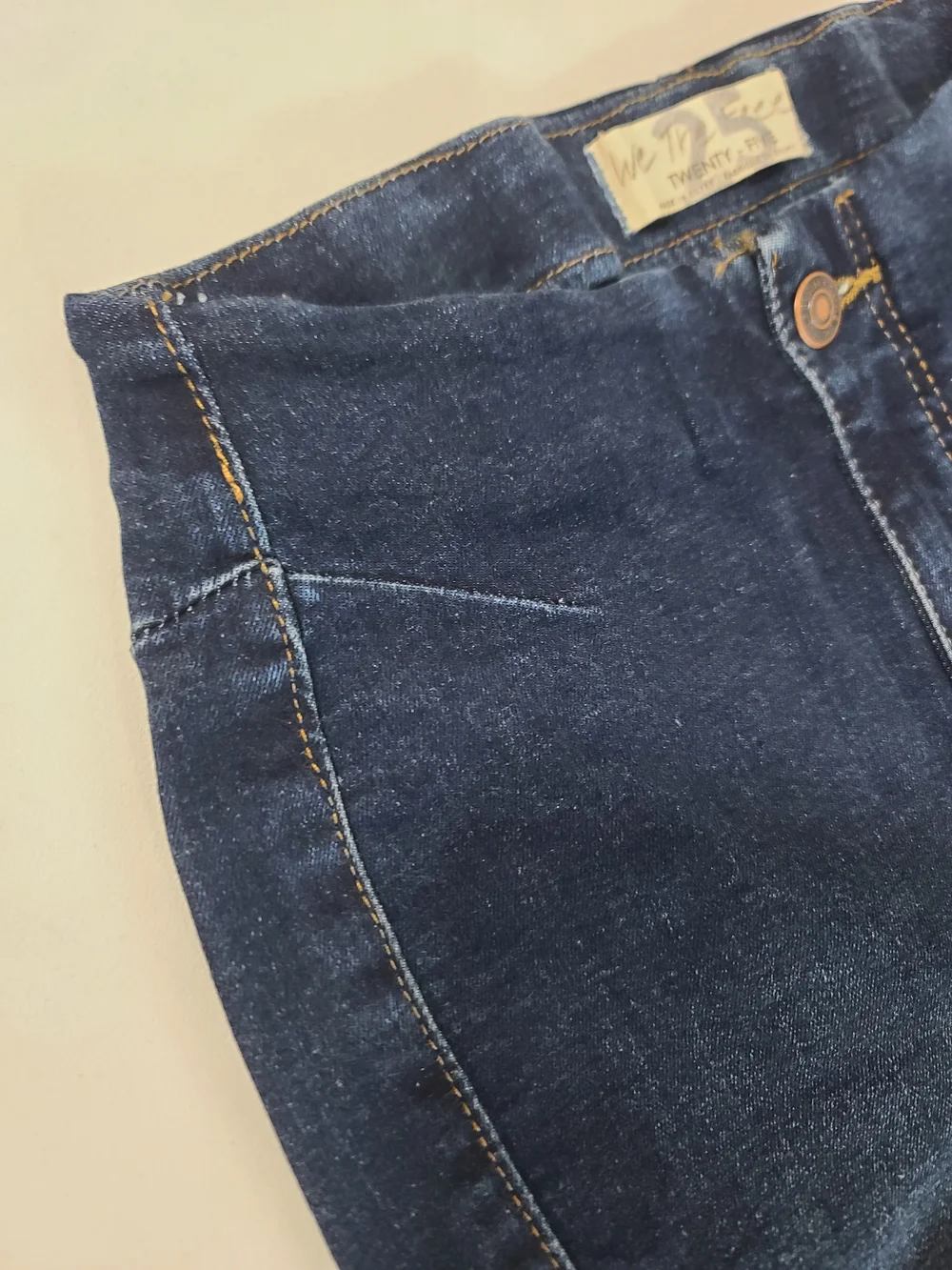 Free People Dark Blue Skinny Jeans